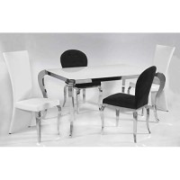 Milan Dining Chair, White