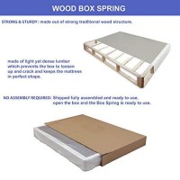 Spinal Solution 8-Inch Split Foundation Box Spring For Mattress, Sensation Collection,Queen Size