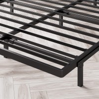 Zinus Quick Lock Bunkie Board / Box Spring & Bed Slat Replacement / Metal Frame With Steel Slats / Easy Assembly, King