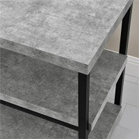 Ameriwood Home Ashlar Tv Stand For Tvs Up To 65, Concrete Gray