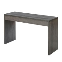 Convenience Concepts Northfield Hall Console Desk Table, 48L X 15.5W X 28H, Weathered Gray