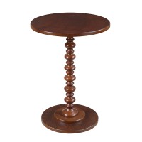 Convenience Concepts Palm Beach Spindle Table, Mahogany