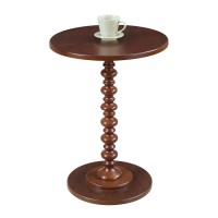 Convenience Concepts Palm Beach Spindle Table, Mahogany