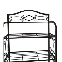 Kings Brand Furniture - Over The Toilet Storage Etagere Bathroom Rack Shelves Organizer, Pewter