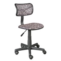 Urban Shop High Back Mesh Office Chair, Leopard 21D X 21W X 28H In