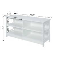 Convenience Concepts Omega Tv Stand, White