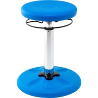 Kore Adjustable Height Wobble Chair, Active Sitting For Children, Kids, Teens: Better Than A Balance Ball, Flexible Classroom Seating, Adjusts From 165 To 24 Inches, Blue