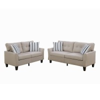 Poundex Pdex- Sofas, Beige