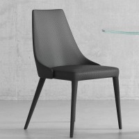 Zuri Furniture Mambo Leatherette Dining Chair - Black
