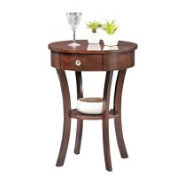 Convenience Concepts Classic Accents Schaffer End Table, Espresso