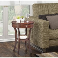 Convenience Concepts Classic Accents Schaffer End Table, Espresso