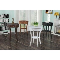 Convenience Concepts Classic Accents Schaffer End Table, White