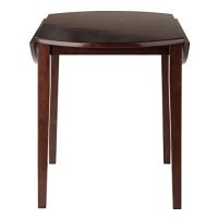 Winsome Wood Clayton Dining Walnut, 35.98X35.98X29.13