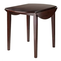 Winsome Wood Clayton Dining Walnut, 35.98X35.98X29.13