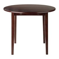 Winsome Wood Clayton Dining Walnut, 35.98X35.98X29.13