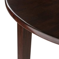 Winsome Wood Clayton Dining Walnut, 35.98X35.98X29.13