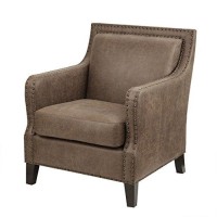 Ink+Ivy Accent Chair Brownsee Below