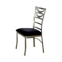 Benjara Benzara , Set Of Two, Black Roxo Contemporary Side Chair,