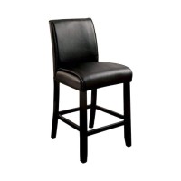 Benzara, Black Contemporary Counter Height Chair, Set Of Two