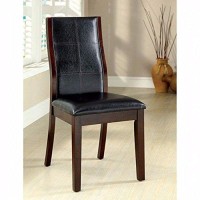 Benjara Benzara , Set Of Two, Brown Cherry Townsend I Transitional Side Chair (Set Of 2), Finish
