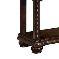 Benzara, Brown Majestic Sofa Table With Two Drawers