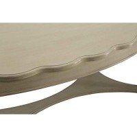 Benzara Conventional Coffee Table, White, One Size