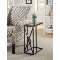 Convenience Concepts Tucson C End Table, Black