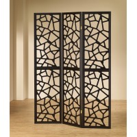 Benzara Room Divider Black