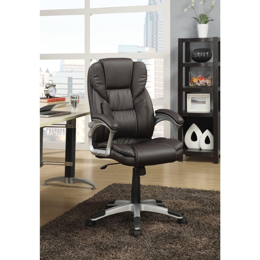 Benzara Accent Chairs Brown