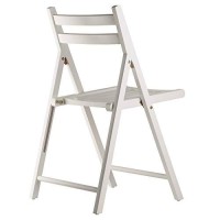 Winsome Robin Folding Set White Chair, Medium, 4-Pc