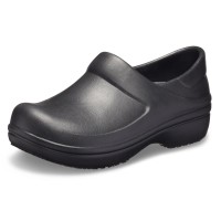 Crocs Women'S Neria Pro Ii Clog, Slip Resistant Work Shoes, Black, 5