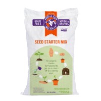 Purple Cow Organics All Natural Seed Starter Mix For Fast Germination And Vigorous Seedlings With Strong Root Systems For Indoor Home Gardens, 12 Quart Bag