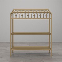 Little Seeds Monarch Hill Ivy Metal Changing Table, Gold