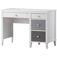 Little Seeds Monarch Hill Poppy Kids' Desk With Grey Drawers