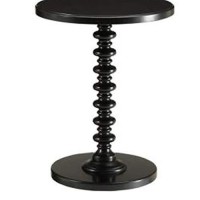 Benzara Side Table, Black