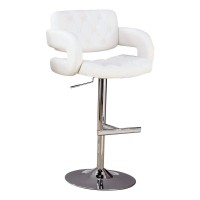 Benzara Bar Stool White