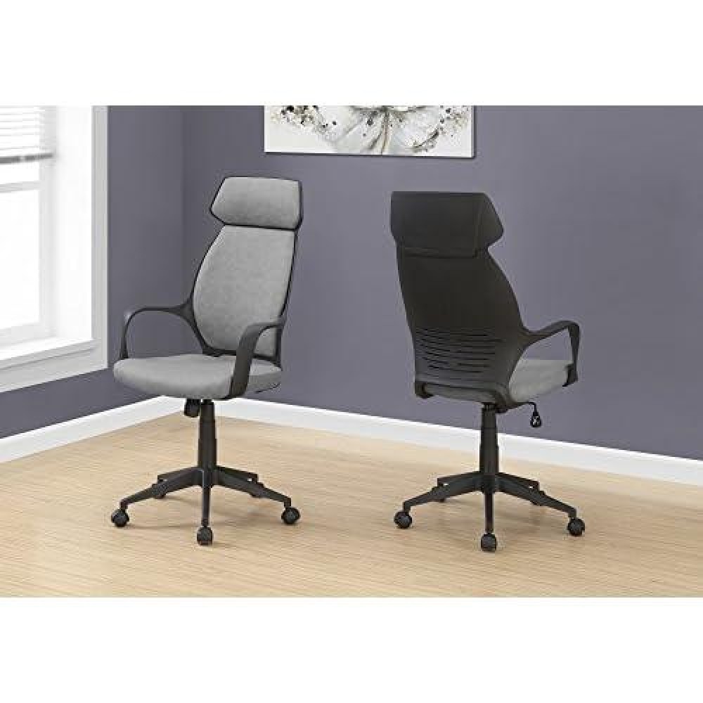 Monarch Specialties Office Chair, Grey