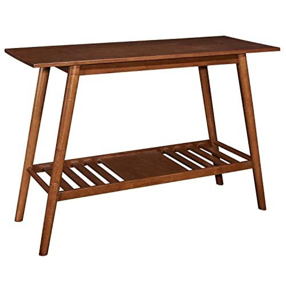 Linon Charlotte Console Table - Color:Walnut Walnut