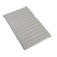 Continental Sleep 0.75-Inch Standard Mattress Support Wooden Bunkie Board/Slats With Cover, Full, Grey