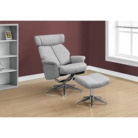 Monarch Specialties Recliner, Grey