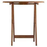 Winsome Wood Dylan Snack Table Teak