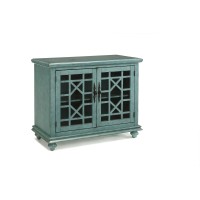Martin Svensson Home Accent Cabinet 38 W X 32 H Teal