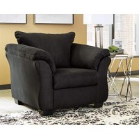Signature Design By Ashley Darcy Casual Plush Chair, Black