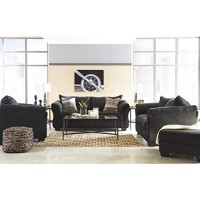 Signature Design By Ashley Darcy Casual Plush Chair, Black