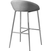 Monarch Specialties I Bar Stool, Grey