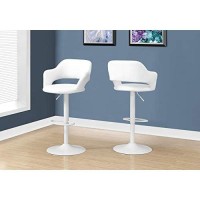 Monarch Specialties I Barstool, White