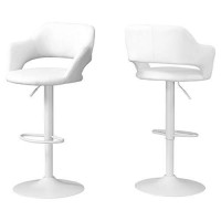 Monarch Specialties I Barstool, White