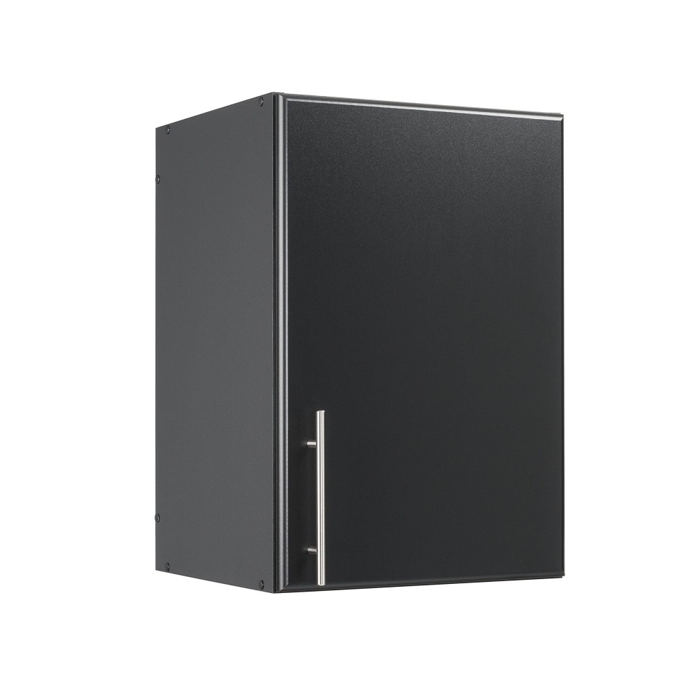 Prepac Elite Storage Cabinet, 16 Stackable Wall, Black