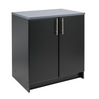 Prepac Elite Base Cabinet, 32, Black