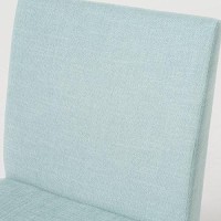 Christopher Knight Home Kwame Fabric / Walnut Finish Dining Chairs, 2-Pcs Set, Mint